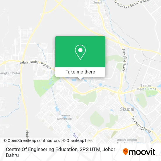 Centre Of Engineering Education, SPS UTM map