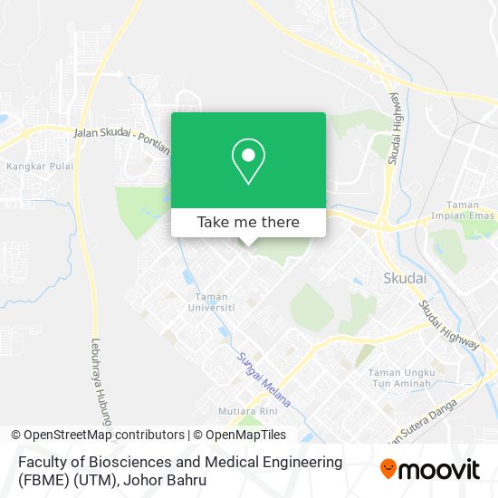 Faculty of Biosciences and Medical Engineering (FBME) (UTM) map