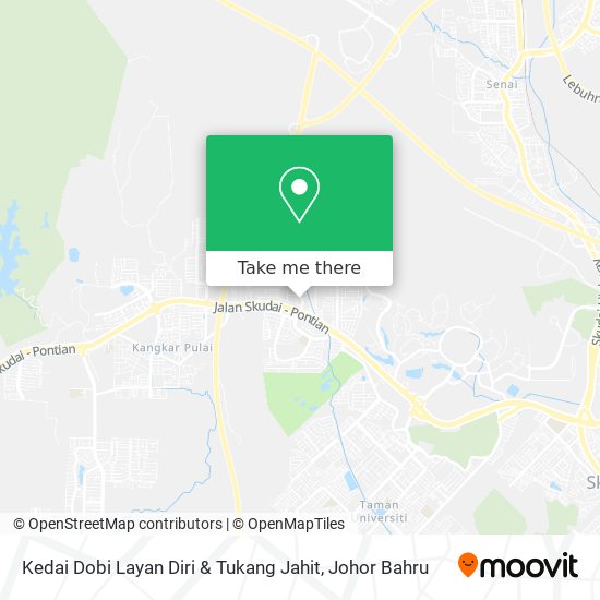 Kedai Dobi Layan Diri & Tukang Jahit map