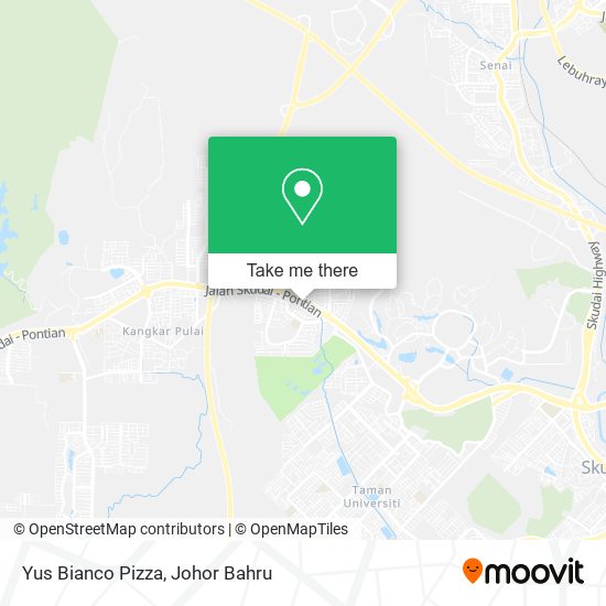 Yus Bianco Pizza map