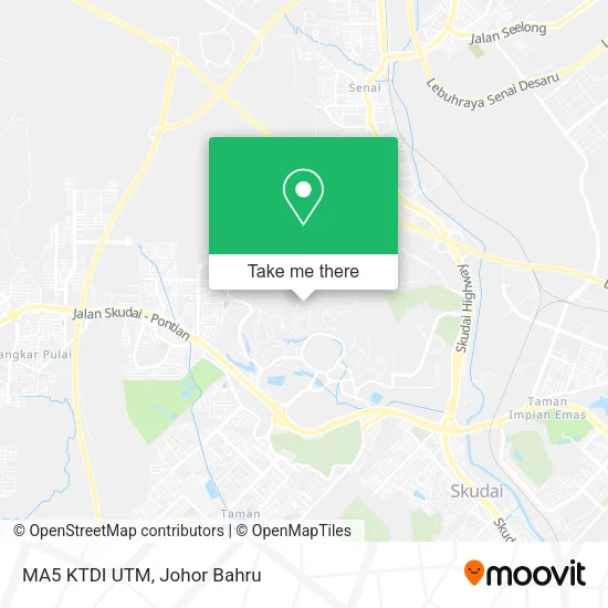 MA5 KTDI UTM map