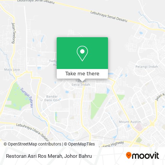 Restoran Asri Ros Merah map