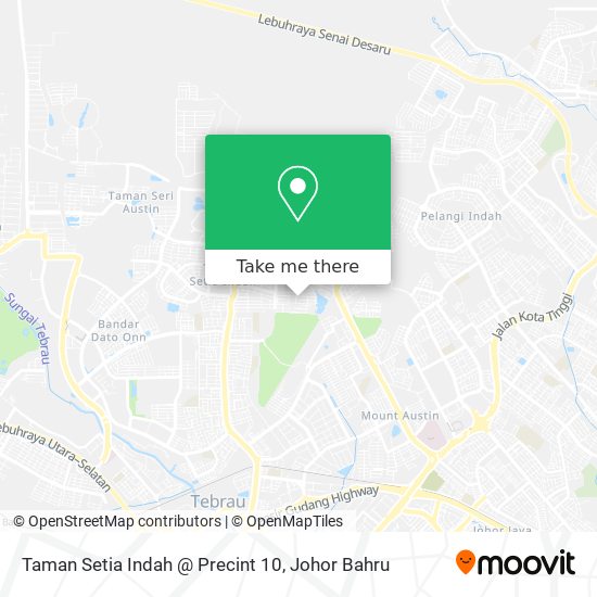 Taman Setia Indah @ Precint 10 map