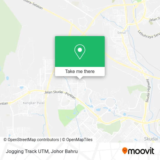 Jogging Track UTM map