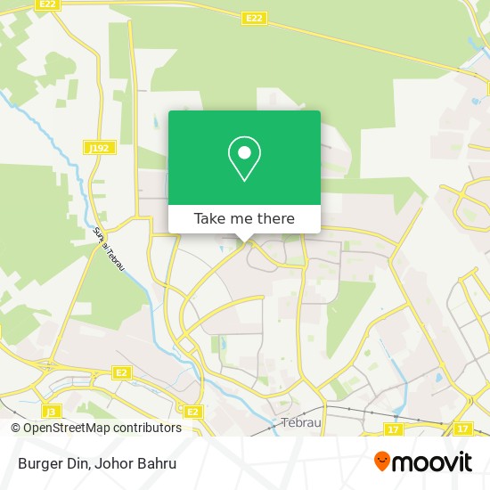 Burger Din map