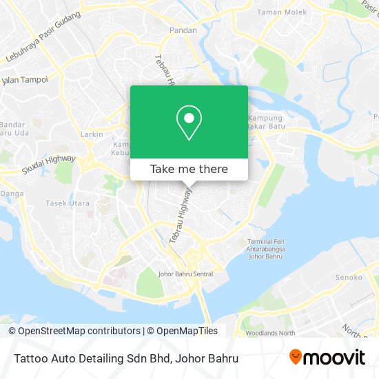 Tattoo Auto Detailing Sdn Bhd map