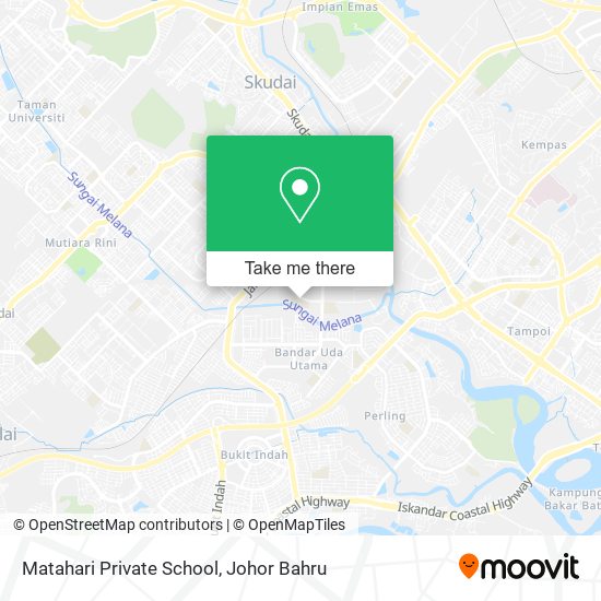 Matahari Private School map