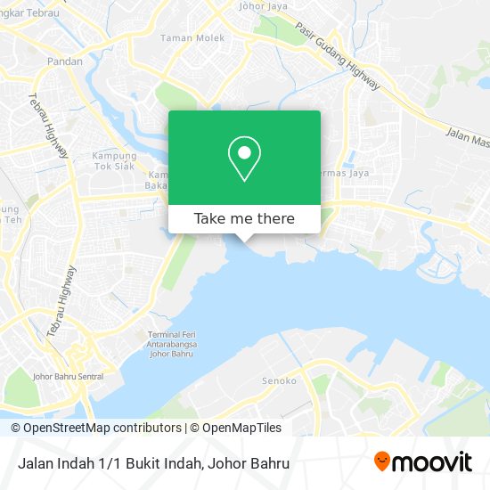 Jalan Indah 1/1 Bukit Indah map