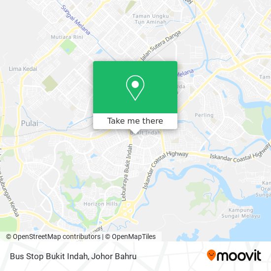 Bus Stop Bukit Indah map
