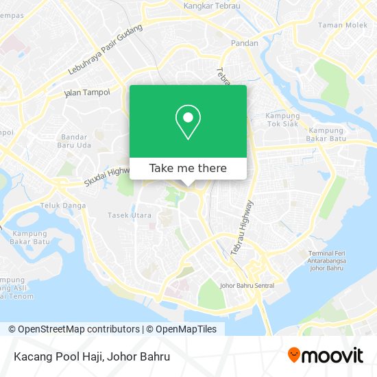 Kacang Pool Haji map