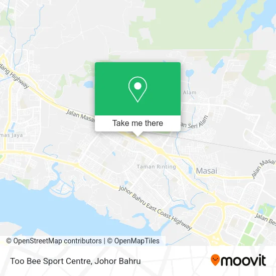 Too Bee Sport Centre map