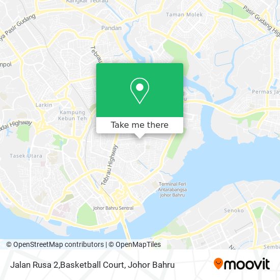 Jalan Rusa 2,Basketball Court map