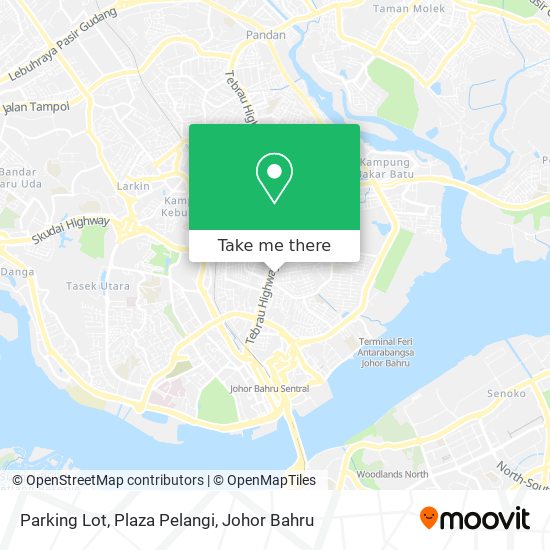 Parking Lot, Plaza Pelangi map