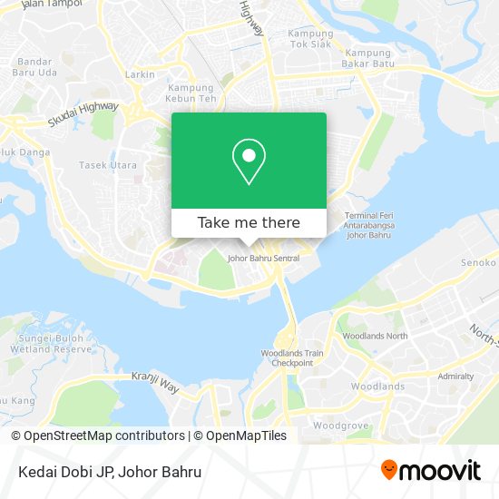 Kedai Dobi JP map