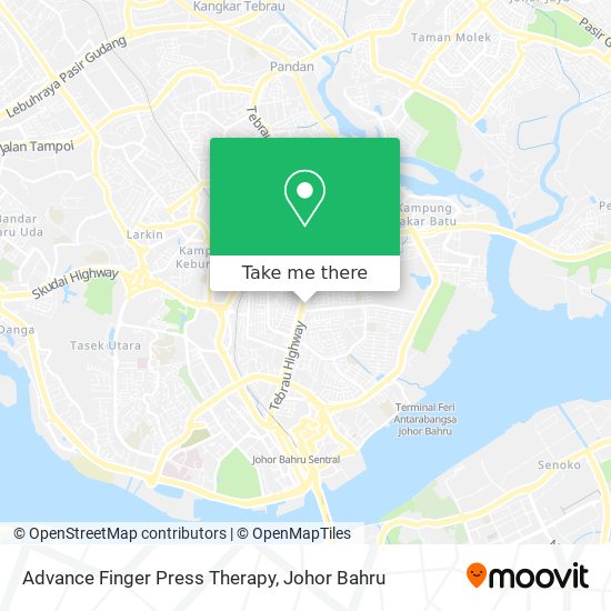 Advance Finger Press Therapy map