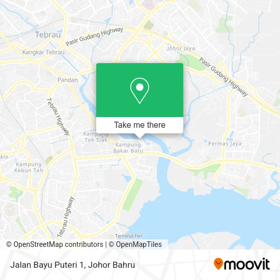 Jalan Bayu Puteri 1 map