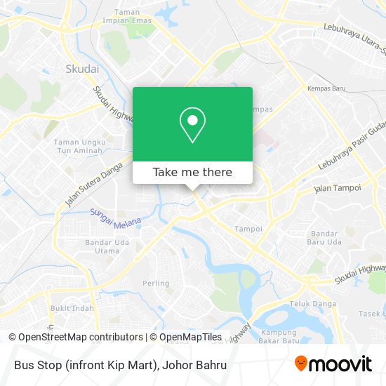 Bus Stop (infront Kip Mart) map