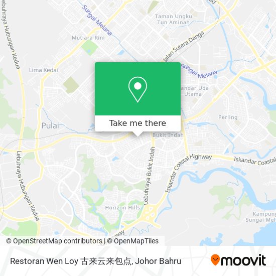 Restoran Wen Loy 古来云来包点 map