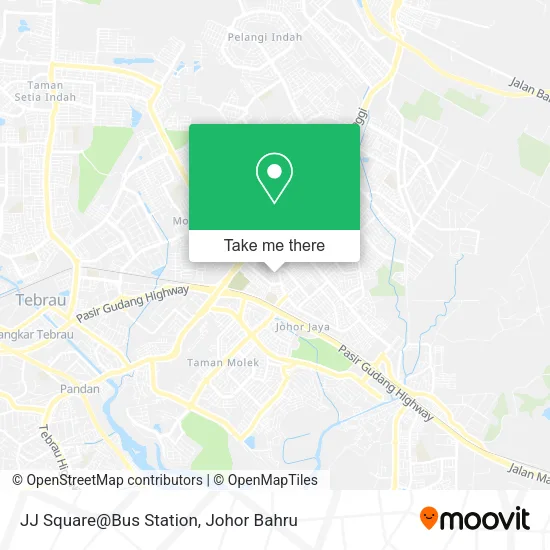 JJ Square@Bus Station map