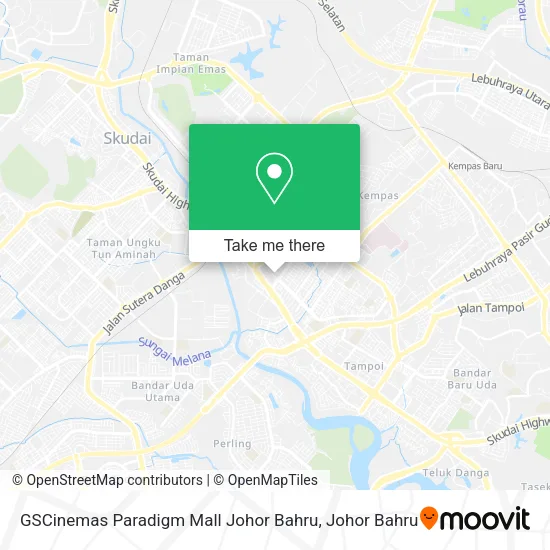 GSCinemas Paradigm Mall Johor Bahru map