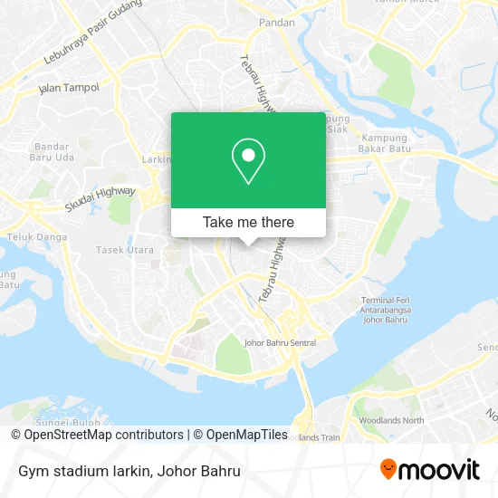Gym stadium larkin map