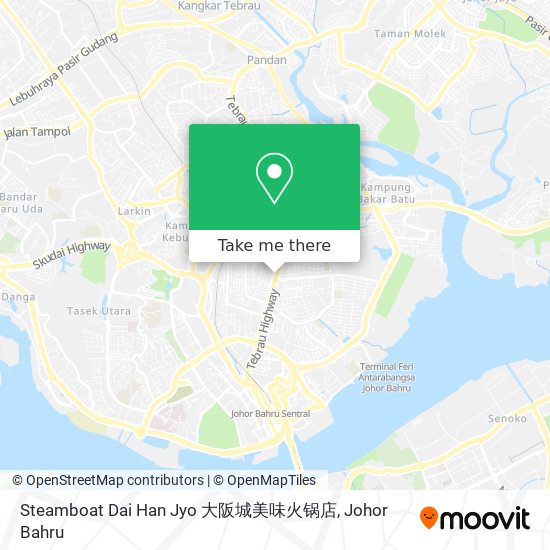 Steamboat Dai Han Jyo 大阪城美味火锅店 map