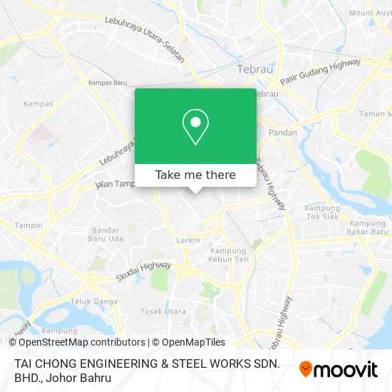 TAI CHONG ENGINEERING & STEEL WORKS SDN. BHD. map