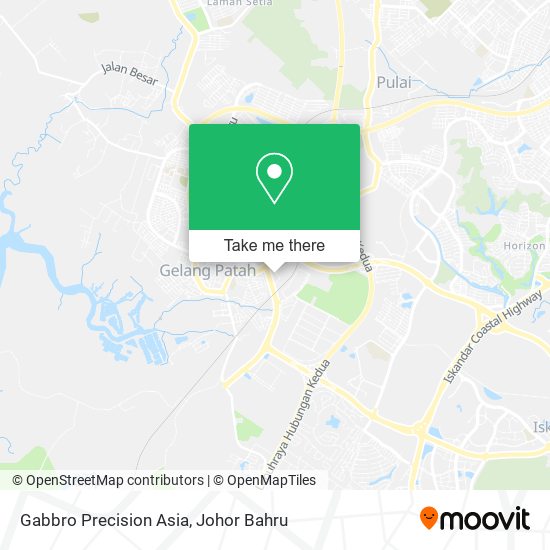 Gabbro Precision Asia map