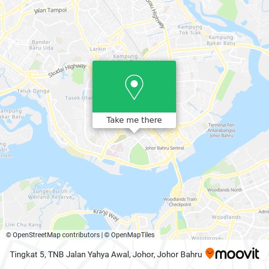 Tingkat 5, TNB Jalan Yahya Awal, Johor map