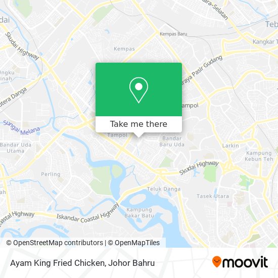 Ayam King Fried Chicken map