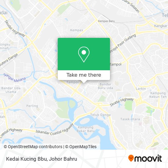 How to get to Kedai Kucing Bbu in Johor Baharu by Bus