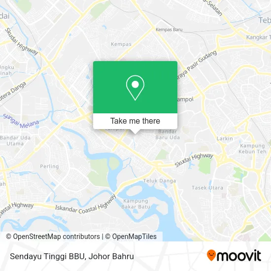 Sendayu Tinggi BBU map