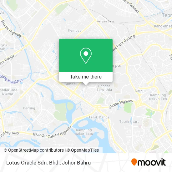 Lotus Oracle Sdn. Bhd. map