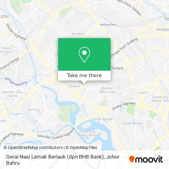 Gerai Nasi Lemak Berlauk (dpn RHB Bank) map