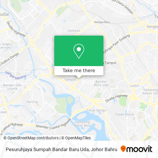 Pesuruhjaya Sumpah Bandar Baru Uda map