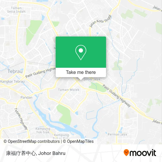 康福疗养中心 map