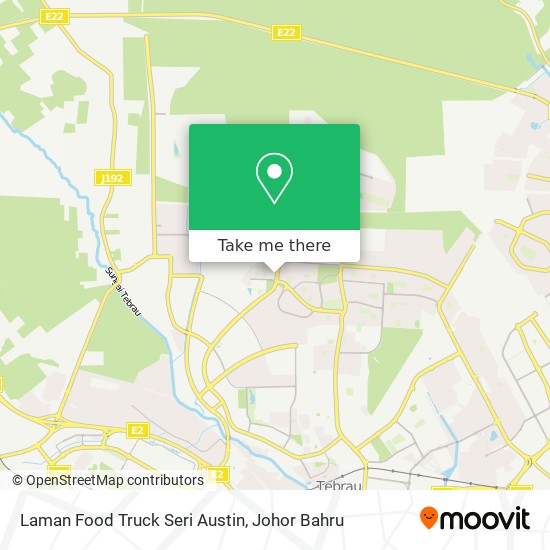 Laman Food Truck Seri Austin map