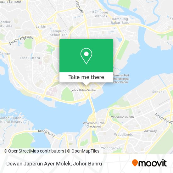 How To Get To Dewan Japerun Ayer Molek In Johor Baharu By Bus Or Train