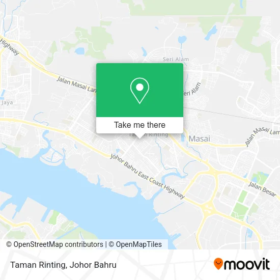 Taman Rinting map