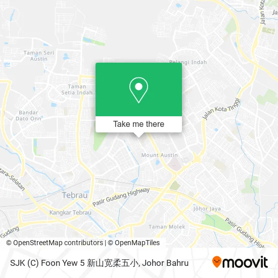 SJK (C) Foon Yew 5 新山宽柔五小 map
