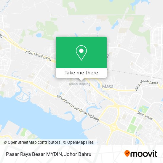 Pasar Raya Besar MYDIN map