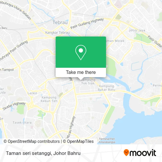 Taman seri setanggi map