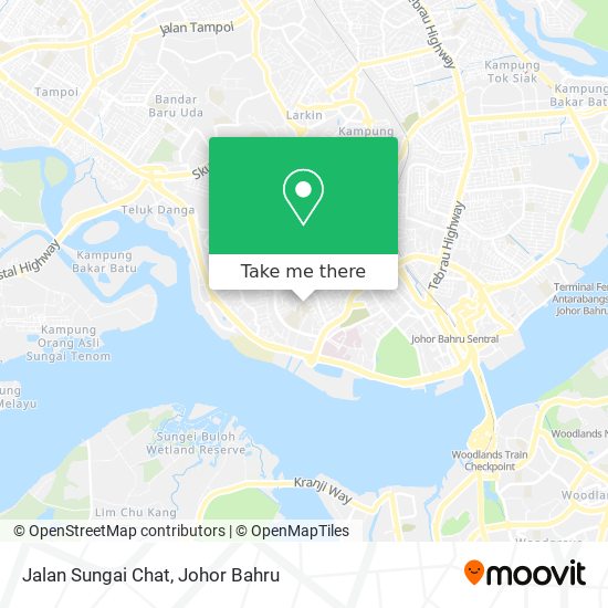 Jalan Sungai Chat map