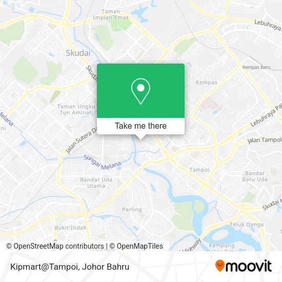 Kipmart@Tampoi map