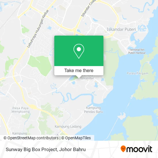 Sunway Big Box Project map