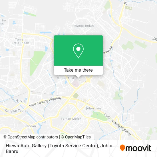 Hiewa Auto Gallery (Toyota Service Centre) map