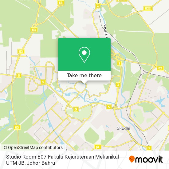 如何坐公交去kulaijaya的studio Room E07 Fakulti Kejuruteraan Mekanikal Utm Jb Moovit