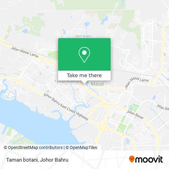 Taman botani map