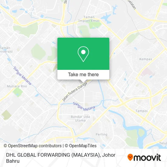 DHL GLOBAL FORWARDING (MALAYSIA) map