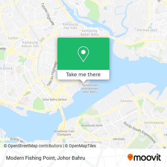 Modern Fishing Point map